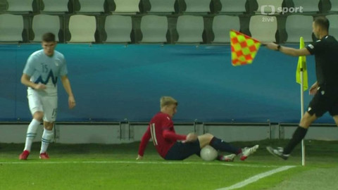 Fotbal - Slovinsko - Česko