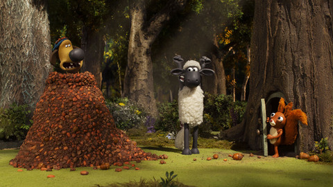 Ovečka Shaun - 8/20 Rozverná veverka