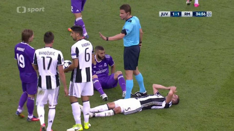 Liga mistrů UEFA - Juventus Turín - Real Madrid