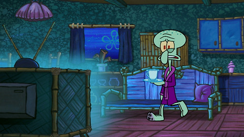 SpongeBob v kalhotách - Sépiák v televizi / Ať žije tanec!