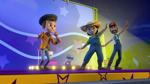 Tlapková patrola - Tanec s Lukem Starsem / Tlapky zachraňují nezbednou chobotničku