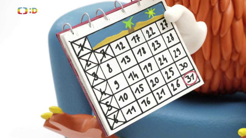 Hravá angličtina s ptáčky kiwi - Kalendář