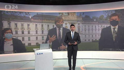 90’ ČT24 - Spor o peníze pro obce