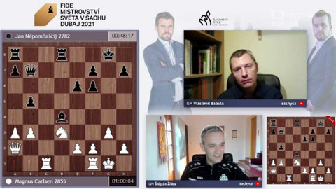 MS v šachu 2021 Dubaj - Magnus Carlsen vs. Ian Nepomniachtchi