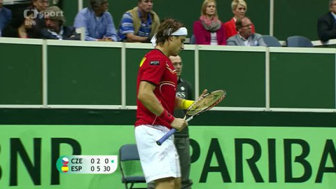 Davis Cup - Česko - Španělsko