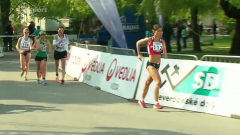 Atletika - M ČR mužů a žen v chůzi 2014 Poděbrady