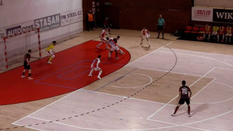1. Futsal liga - SK Slavia Praha - SK Interobal Plzeň