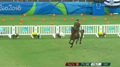 XXXI. letní olympijské hry 2016 Rio de Janeiro - Moderní pětiboj: Jezdectví (muži)
