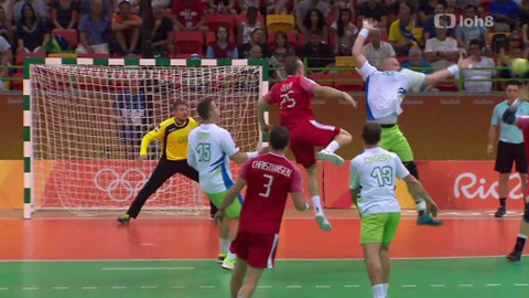 XXXI. letní olympijské hry 2016 Rio de Janeiro - Házená: Dánsko - Slovinsko (muži)