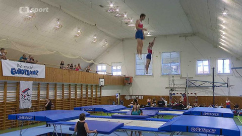 Sport v regionech - M ČR ve skocích na trampolíně