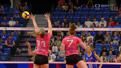 ME ve volejbalu žen 2023 - Estonsko - Francie