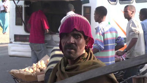 Etiopie - Trh s kadidlem