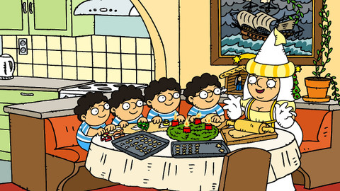 Bílá paní na hlídání - 7. Christmas Eve