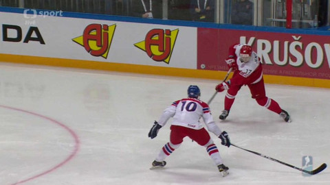 MS v ledním hokeji 2016 Rusko - Česko - Dánsko