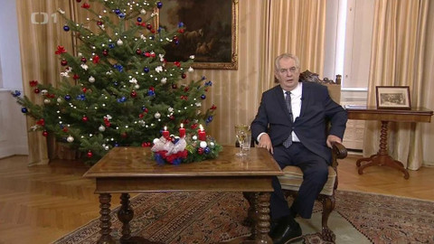 Vánoční a novoroční projevy prezidenta republiky - Vánoční poselství prezidenta republiky 2016