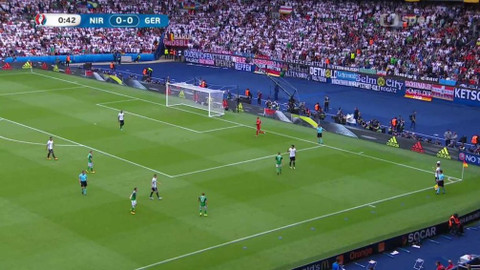 EURO 2016 - Severní Irsko - Německo