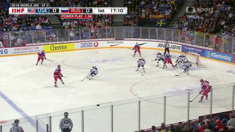 MS v hokeji do 20 let 2016 Finsko - Rusko - USA