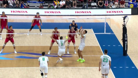 MS ve volejbalu mužů 2025 Filipíny - USA - Bulharsko