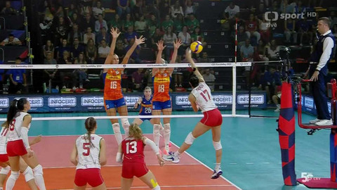 ME ve volejbalu žen 2023 - Nizozemsko - Bulharsko