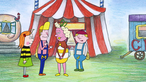 Vosa Marcelka - 11/13 Jak byli v cirkuse