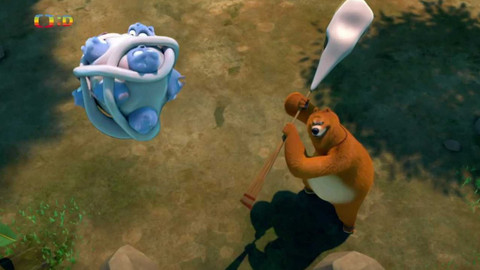 Méďa a lumíci - Hrací automat