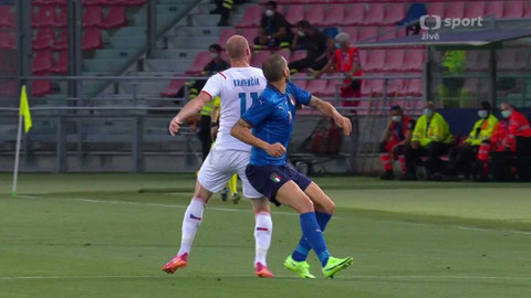 Fotbal - Itálie - Česko