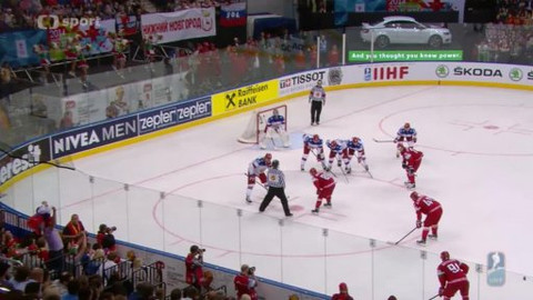 MS v ledním hokeji 2014 Bělorusko - Rusko - Bělorusko