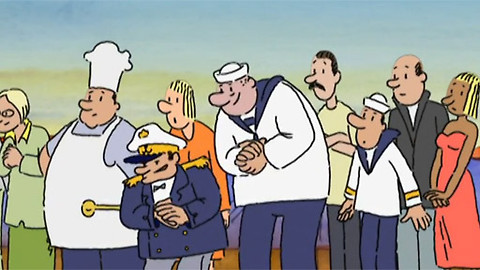 Bob a Bobek na cestách - 27/52 Na výletní lodi