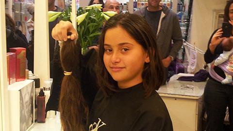 Pojď do toho! - Darované vlasy