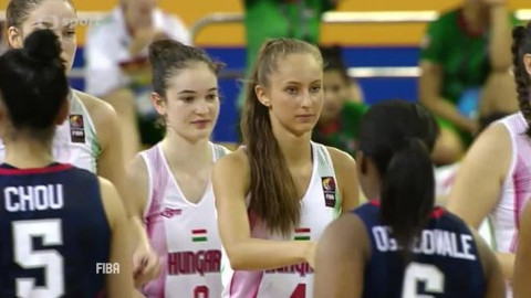 Basketbal - MS basketbalistek do 17 let 2014 Česko