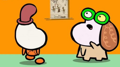 Minuta v muzeu - Malovaný svitek s bohem Yamou