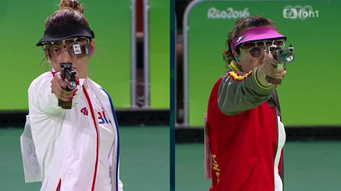 XXXI. letní olympijské hry 2016 Rio de Janeiro - Střelba: Vzduchová pistole, 10 m (ženy)