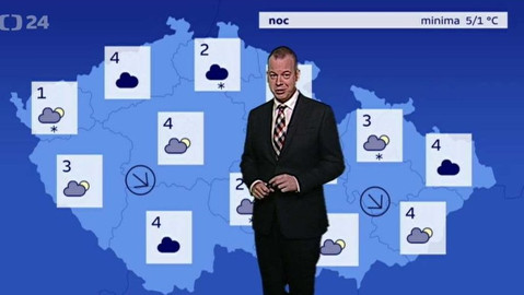 Předpověď počasí - 5. dubna 2017 17:55