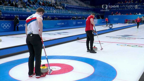 XXIV. zimní olympijské hry 2022 Peking - Curling: Česko - Norsko