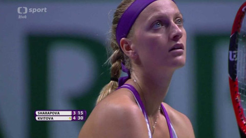 BNP Paribas WTA Singapur 2015 - Petra Kvitová (CZE) - Maria Šarapovová (RUS)