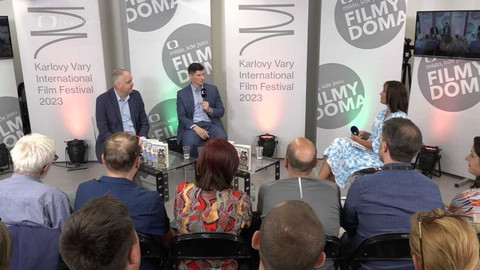 ČT na MFF Karlovy Vary - Čaj o třetí: Práce zahraničního zpravodaje válka na Ukrajině