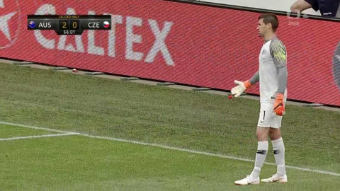 Fotbal - Česko - Austrálie