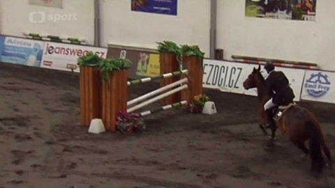 Jezdectví - Zimní Jezdecký pohár skoky Hradištko