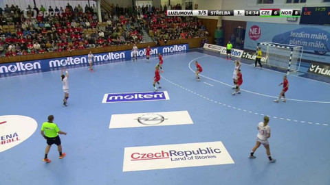 Házená - Česko - Norsko