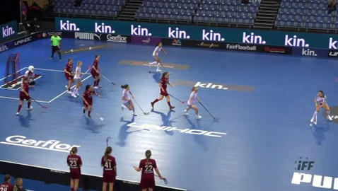 MS ve florbalu žen 2023 Singapur - Lotyšsko - Švýcarsko