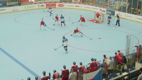 MS juniorů v hokejbalu 2025 Česko - Česko U23 - Slovensko U23