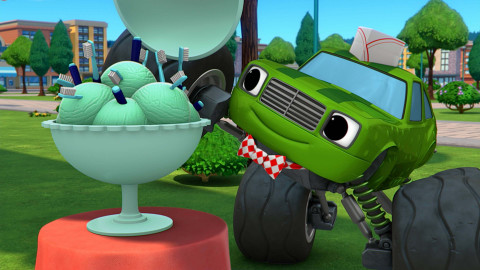 Plamínek a čtyřkoláci - 7/20 Čtyřkolák zmrzlinář