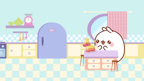 Molang - Soška jednorožka