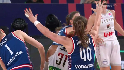 Mistrovství Evropy v basketbalu žen 2023 - Belgie - Srbsko