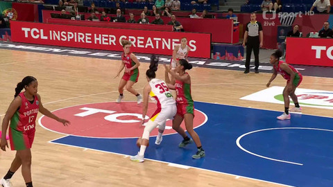 ME v basketbalu žen 2025 - Černá Hora - Portugalsko