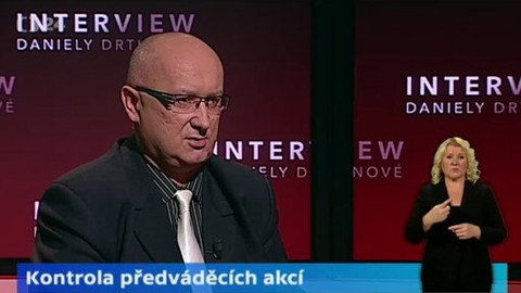 Interview ČT24 - 24. října 2013