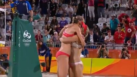 XXXI. letní olympijské hry 2016 Rio de Janeiro - Plážový volejbal: Kanada – Švýcarsko (ženy)