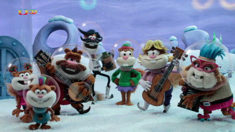 SpongeBob v kalhotách - Spongebob a Sandyiny country Vánoce