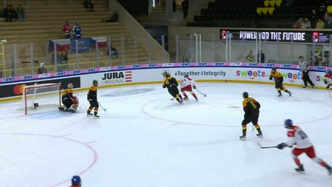 MS v ledním hokeji hráčů do 18 let 2023 Švýcarsko - Německo – Česko