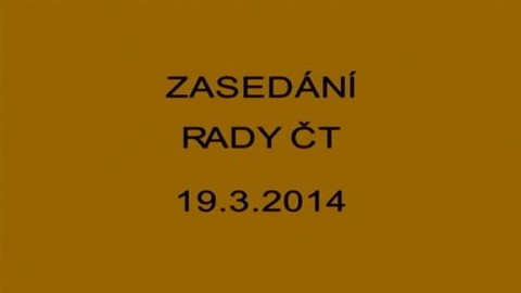 Jednání Rady České televize - 6. jednání Rady ČT v roce 2014